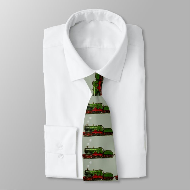 Train Lover Neck Tie (Tied)