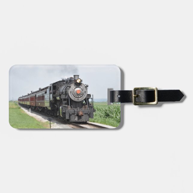 Train Luggage Tag (Front Horizontal)