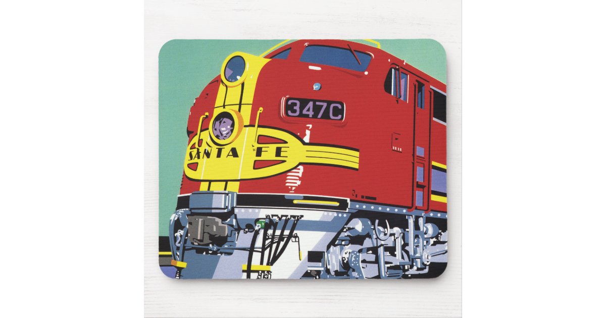Train Mouse Pad Zazzle