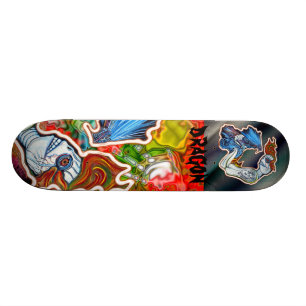 Train My Dragon Skateboard Deck
