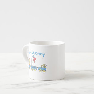 Train New Mommy It's a Boy Gifts Espresso Cup