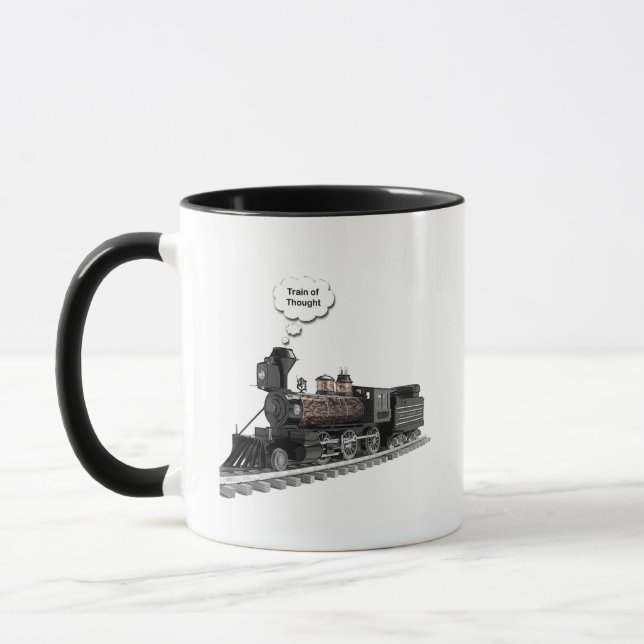 Train of Thought Mug (Left)