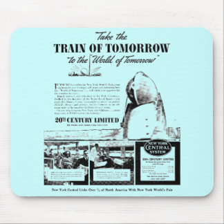 Train Of Tomorrow - New York Central Railroad Mouse Pad