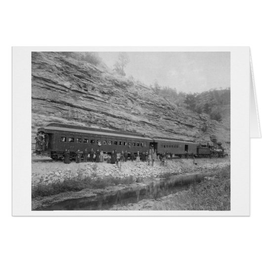 Train on the Burlington and Missouri (Front Horizontal)