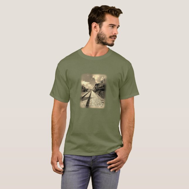 Train on the rails T-Shirt (Front Full)