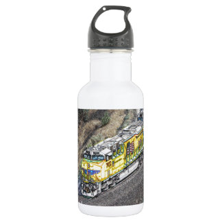 Train on the Tehachapi Loop Water Bottle