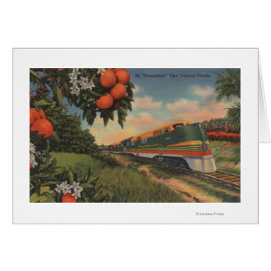 Train- Orange Blossom Special Cards