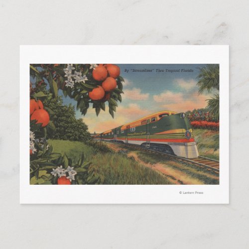 Train_ Orange Blossom Special Postcard