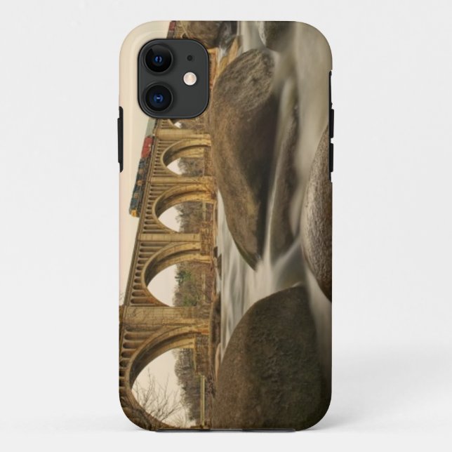 Train over James River Case-Mate iPhone Case (Back)