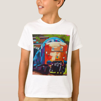 Train Painting - Gift for Train Enthusiasts T-Shirt