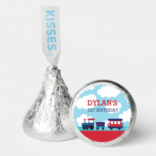 Train Party Favors (Navy & Red) - Boy Birthday