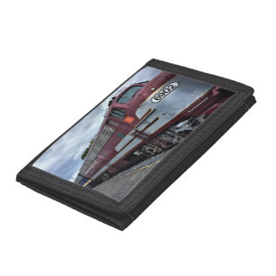 Train Photo Tri-fold Wallet