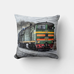 Train Pillow