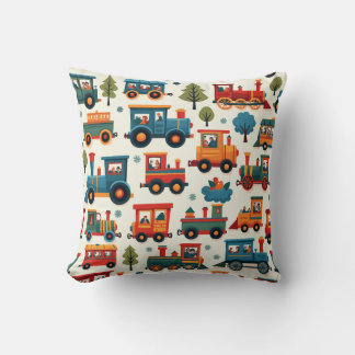 Train Pillow Cushion