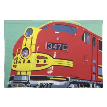 Train Placemat by AuraEditions at Zazzle