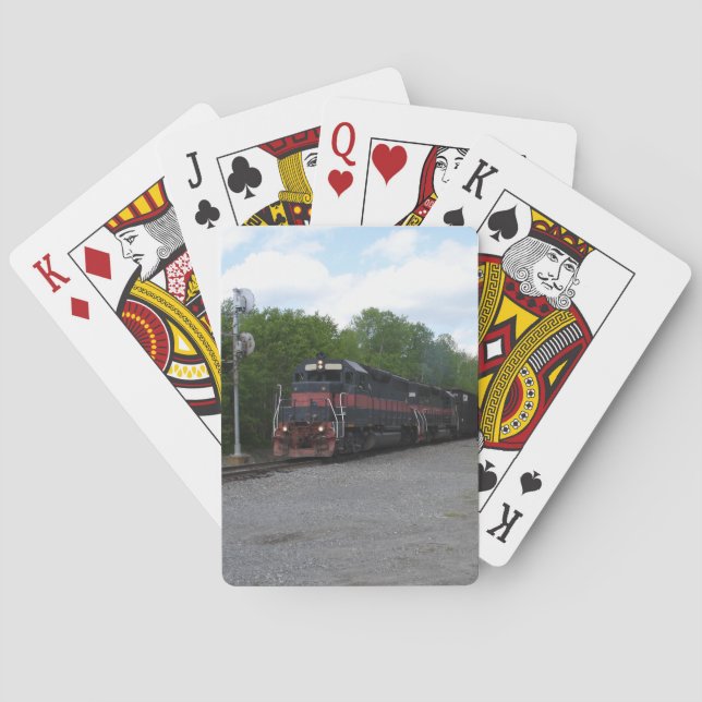 Train Poker Cards (Back)