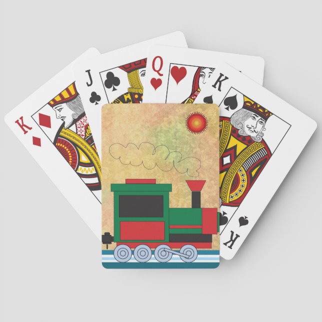 Train Poker Cards (Back)