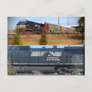Train Postcard