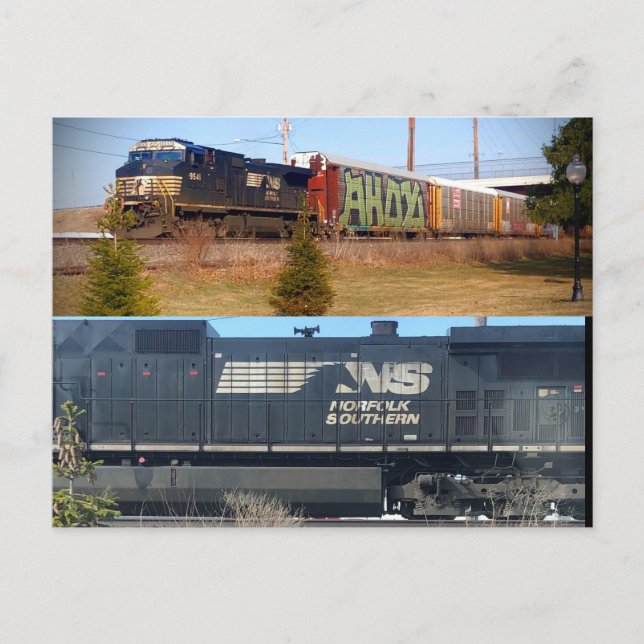 Train Postcard (Front)