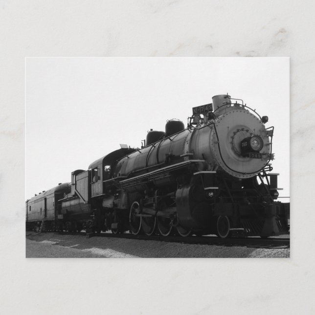 TRAIN POSTCARD (Front)