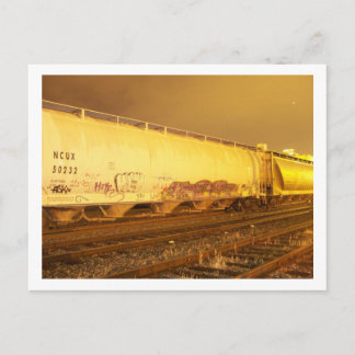 train postcard