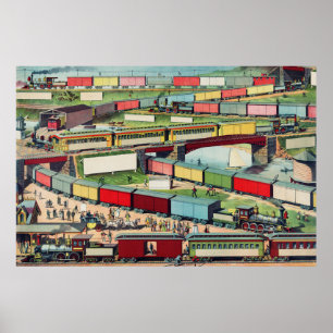 Train Poster