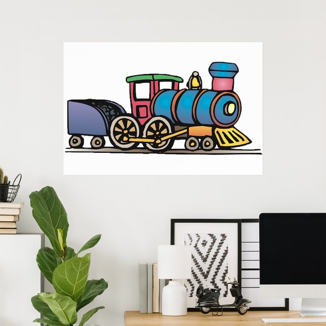 Train Pulling Coal Poster (Creator Uploaded)