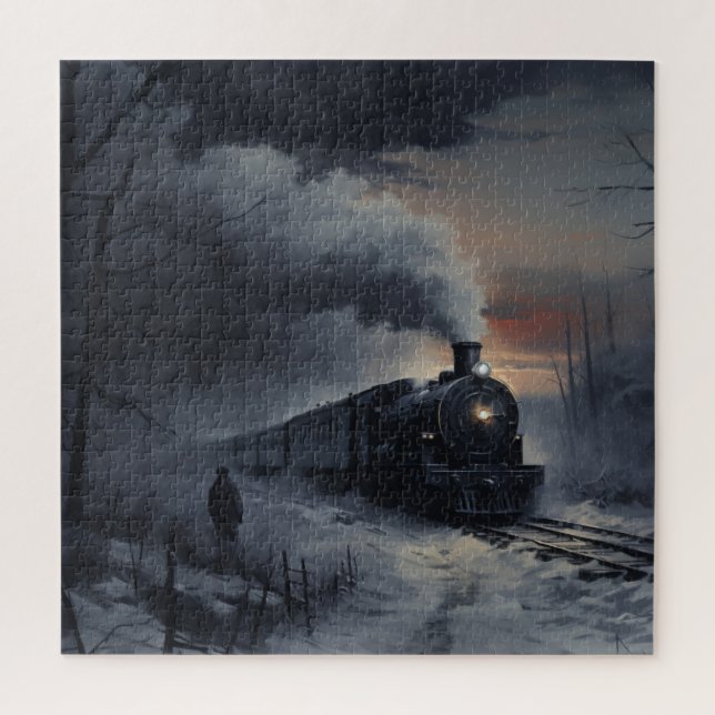 Train Puzzle Series 2-14 (Vertical)