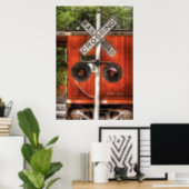 Train - RailRoad Crossing Poster (Home Office)