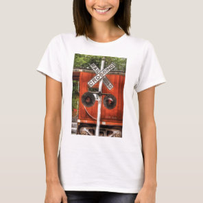 Train - RailRoad Crossing T-Shirt