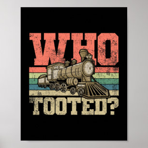 Train Railroad Locomotive Poster