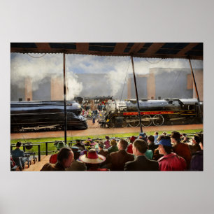 Train - Railroad Pageant 1939 Poster