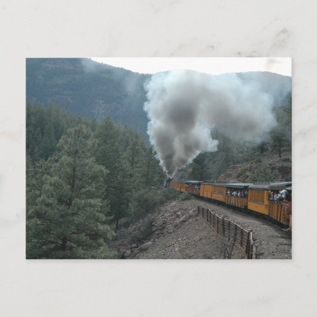Train Ride Postcard (Front)