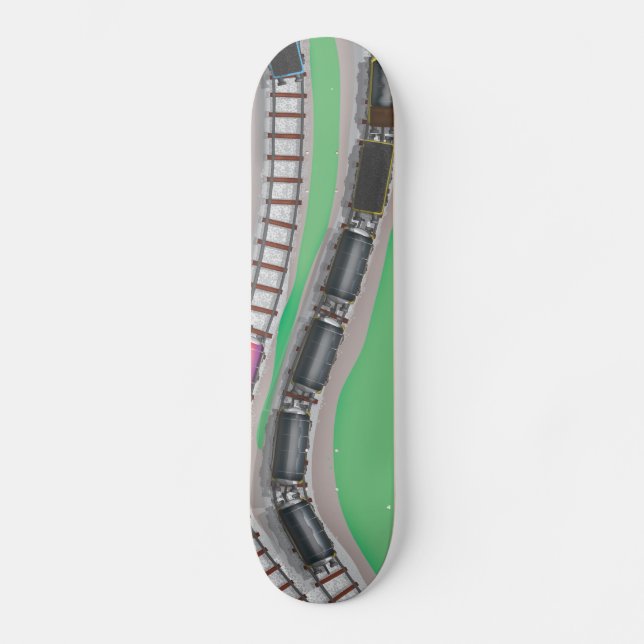 Train Set Skateboard Deck (Front)