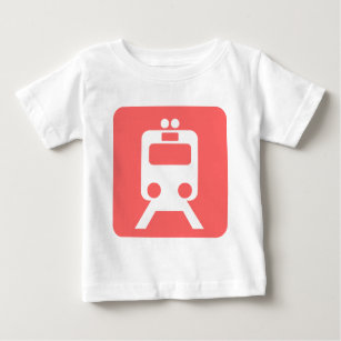 Train Sign - Baby T-Shirt