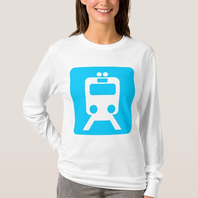 Train Sign - T-Shirt (Front)