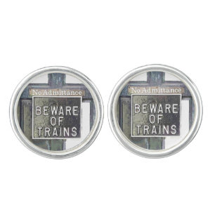 TRAIN STATION CUFFLINKS