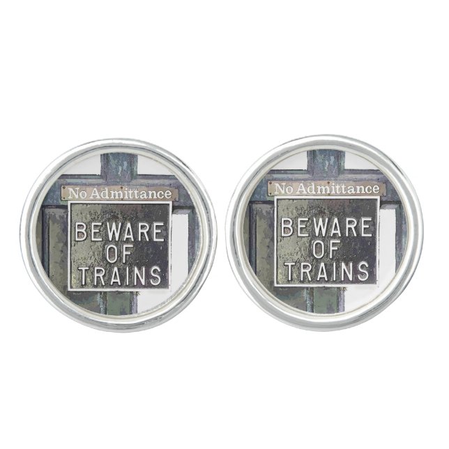 TRAIN STATION CUFFLINKS (Front)