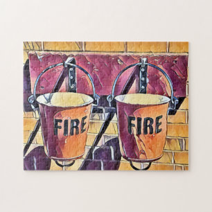 TRAIN STATION JIGSAW PUZZLE