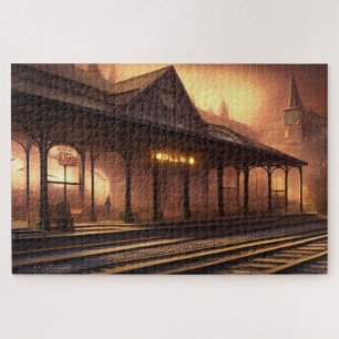 Train Station Jigsaw Puzzle