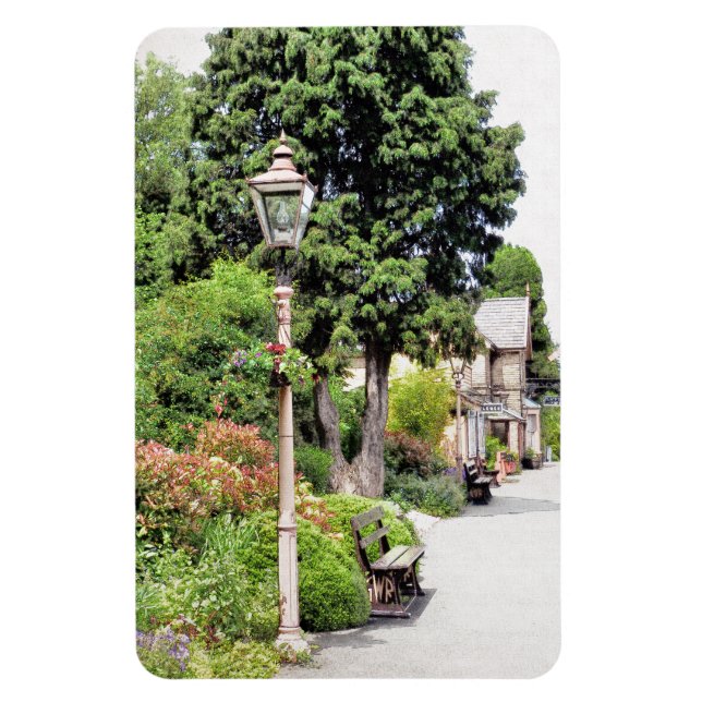 TRAIN STATION MAGNET (Vertical)