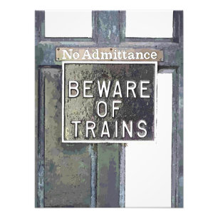 TRAIN STATION PHOTO PRINT