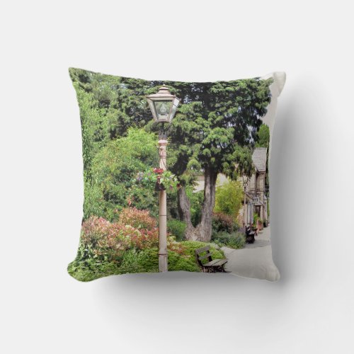 TRAIN STATION THROW PILLOW