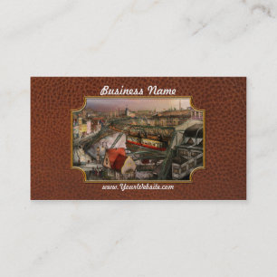 Train Station - Wuppertal Suspension Railway 1913 Business Card