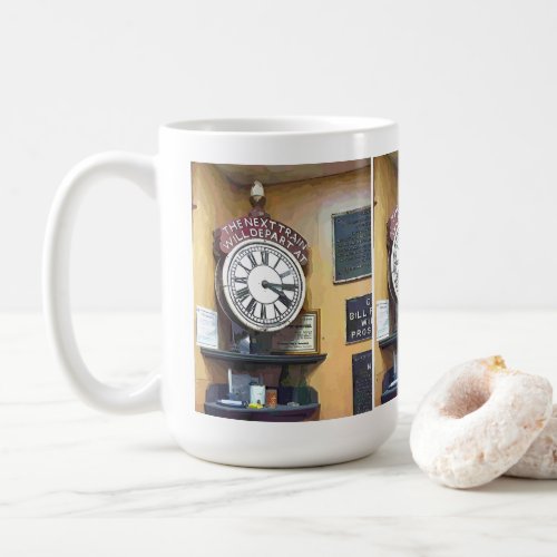 TRAIN STATIONS COFFEE MUG