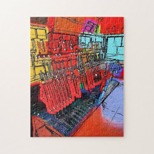TRAIN STATIONS JIGSAW PUZZLE