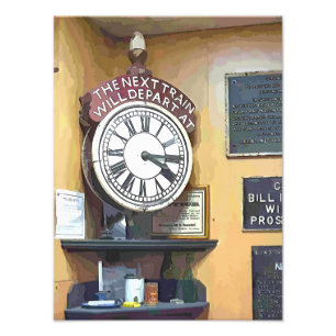 TRAIN STATIONS PHOTO PRINT