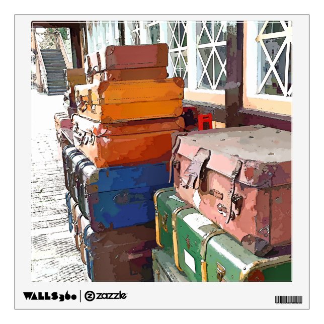 TRAIN STATIONS WALL DECAL (Front)