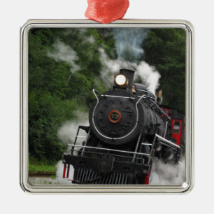 train steam rail railway station engine rails art metal ornament