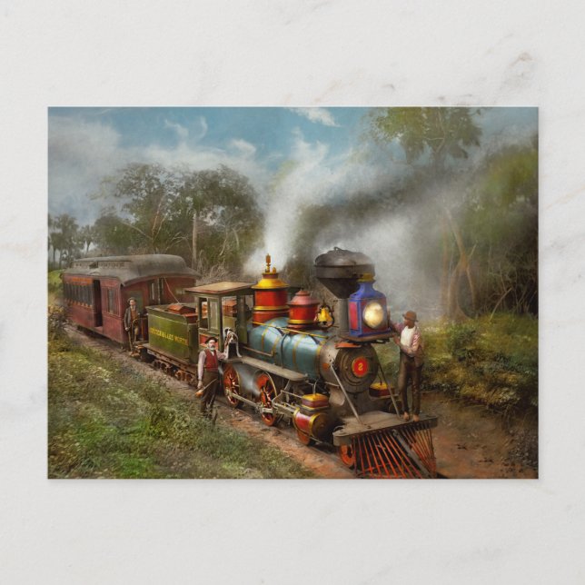 Train - The Celestial Railroad 1896 Postcard (Front)